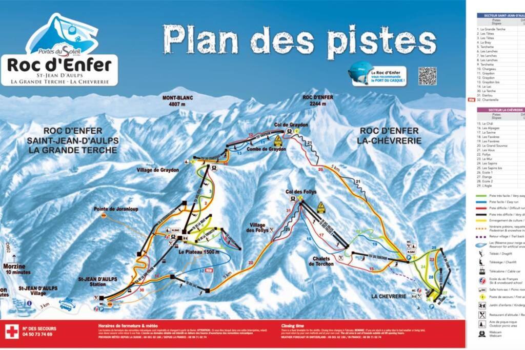 Le Pied Des Pistes A13, Joli Studio Tout Confort 4 Pers, Vue Vallee Imprenable, Draps Non Compris แซงต์-ฌ็อง-โดลป์ ภายนอก รูปภาพ
