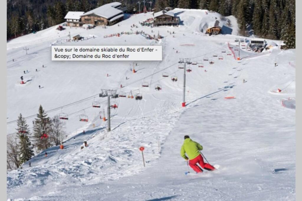 Le Pied Des Pistes A13, Joli Studio Tout Confort 4 Pers, Vue Vallee Imprenable, Draps Non Compris แซงต์-ฌ็อง-โดลป์ ภายนอก รูปภาพ