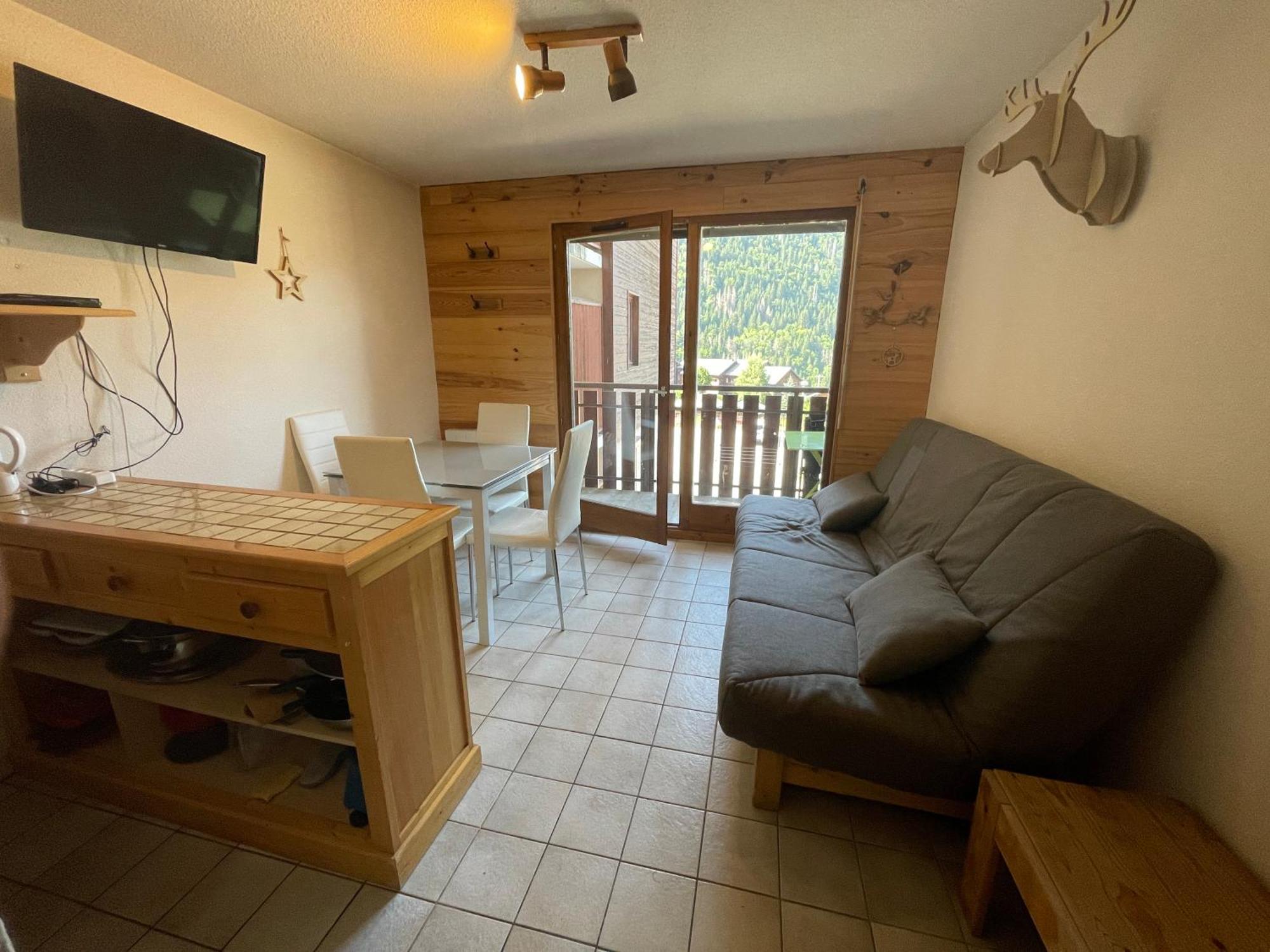 Le Pied Des Pistes A13, Joli Studio Tout Confort 4 Pers, Vue Vallee Imprenable, Draps Non Compris แซงต์-ฌ็อง-โดลป์ ภายนอก รูปภาพ